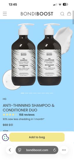 Bondi boost shampoo & conditioner