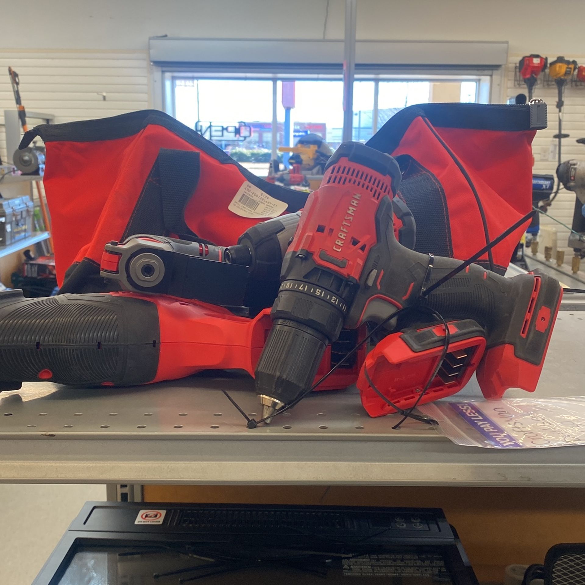 Craftsman Drills And Saw With Battery And Charger $139