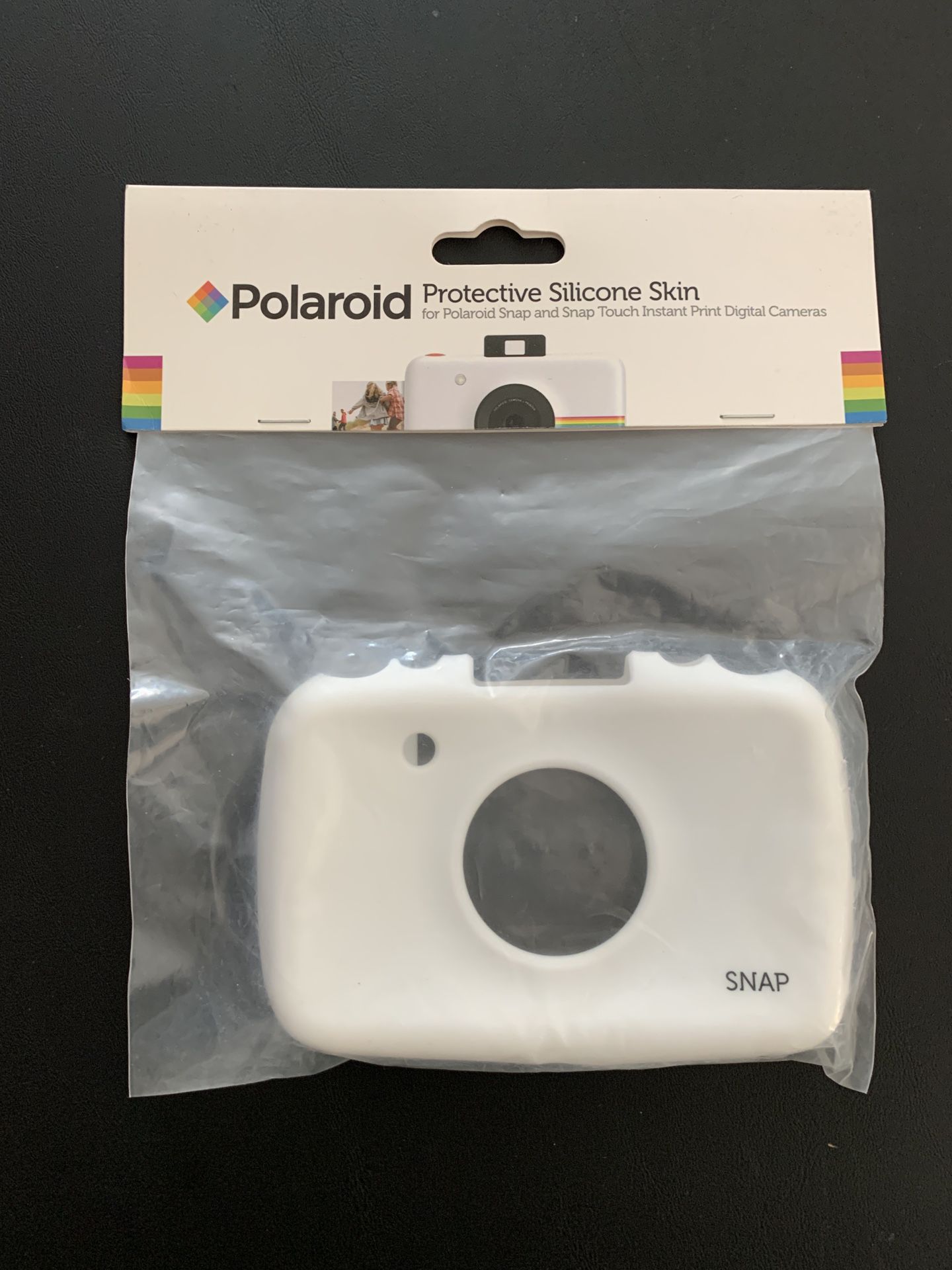 Polaroid Protective Silicone Skin for Polaroid Snap Digital Camera - White