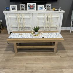 Entertainment Center And Coffee Table