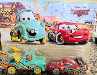 Disney Pixar Cars Race to Celebrate Mater and Lightning Mcqueen 20th Anniversary
