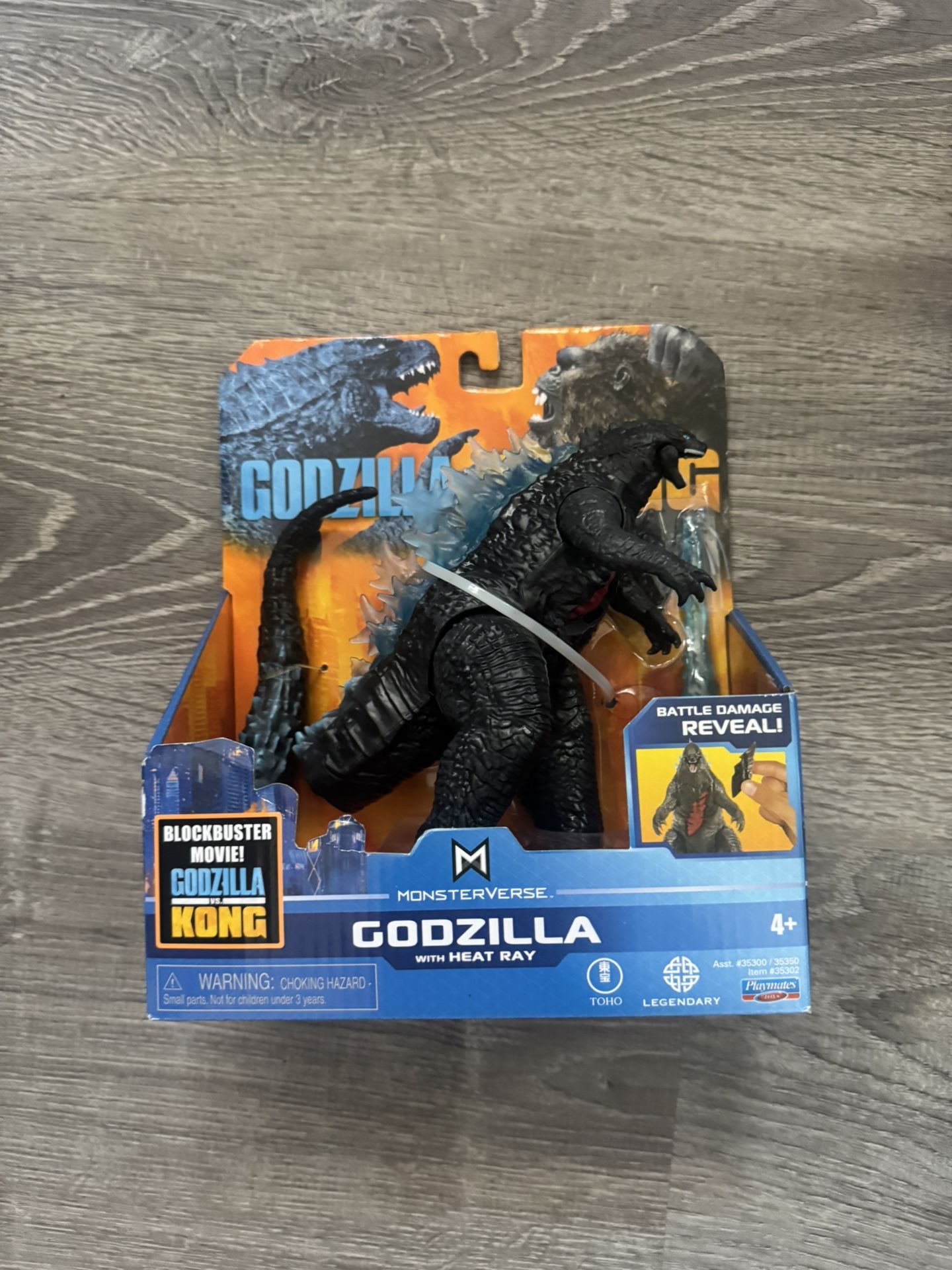 2 In 1 Godzilla And Kong 6 Inch Figures