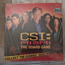 CSI Miami Boardgame 
