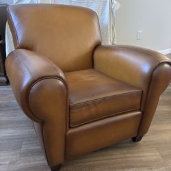 Oversized All Leather Chair