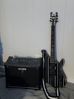 Bundle or Separate - 2021 Schecter Synyster Gates Standard and Katana MKII 50W Amp