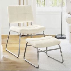 Chair with Ottoman