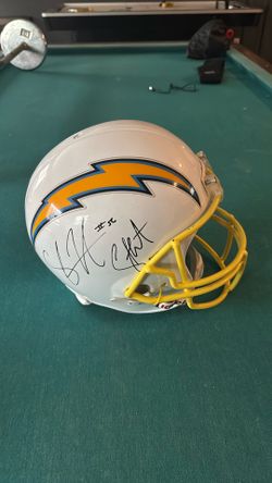 Signed Shawne Merriman Helmet