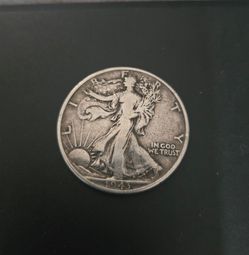 1943 walking liberty half dollar