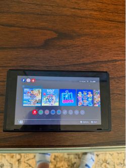 Nintendo switch and accessories