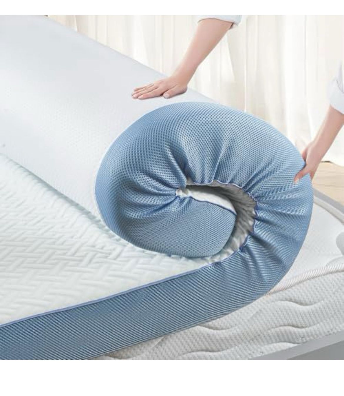 King Bed Memory Foam Mattress Topper 4 “ Thick 