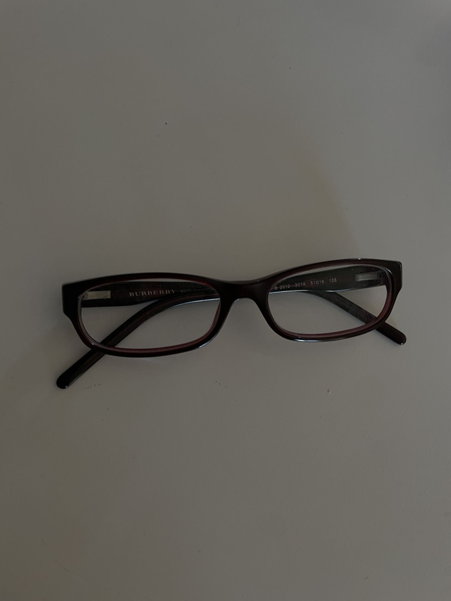 Burberry Vintage Prescription Glasses