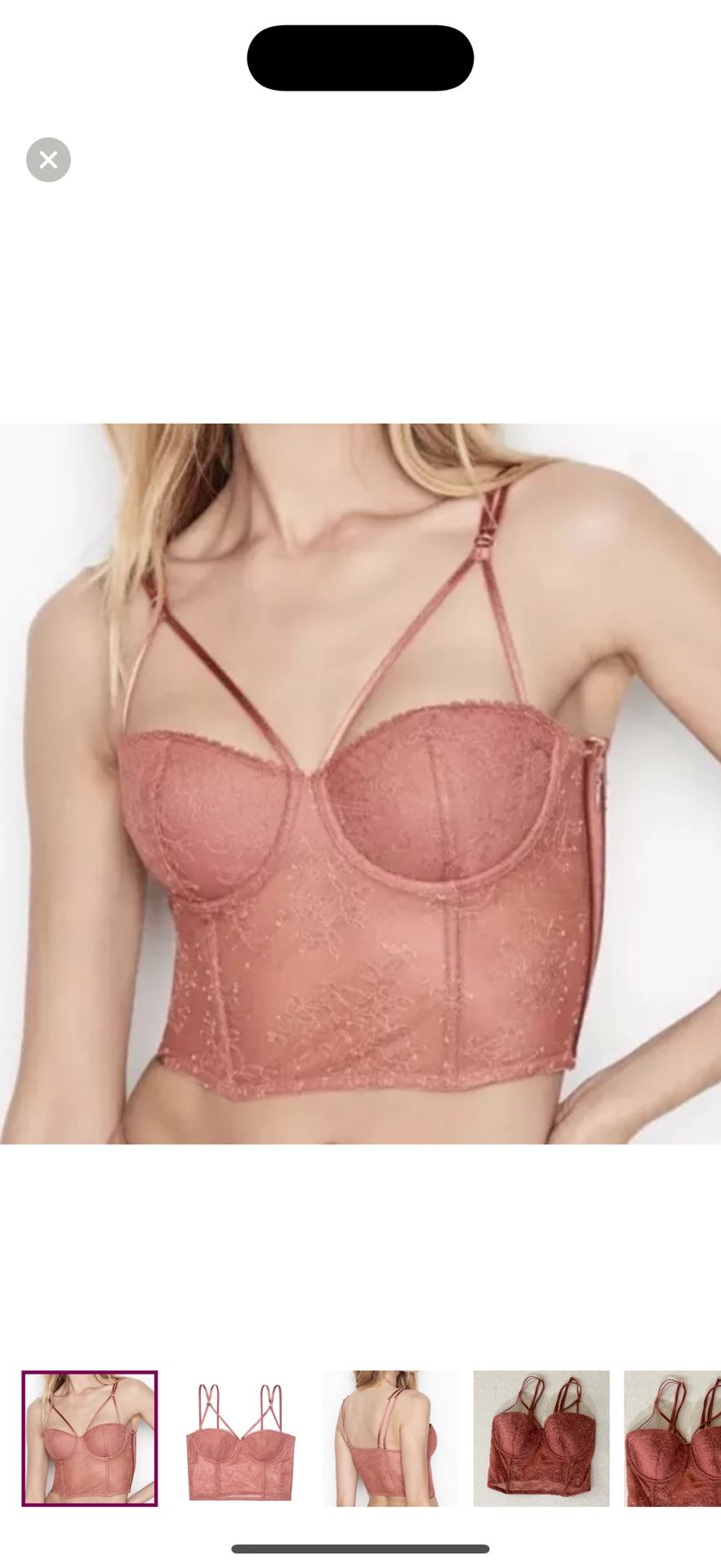 Victorias Secret crop top Sz 32DD
