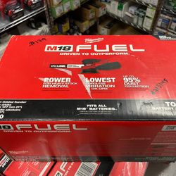 Milwaukee M18 18V Lithium-Ion Brushless Cordless FUEL 5 in. Random Orbit Sander (Tool-Only)