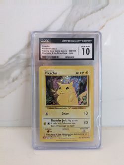Pikachu cgc 10