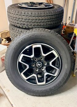 bronco wheels/tires