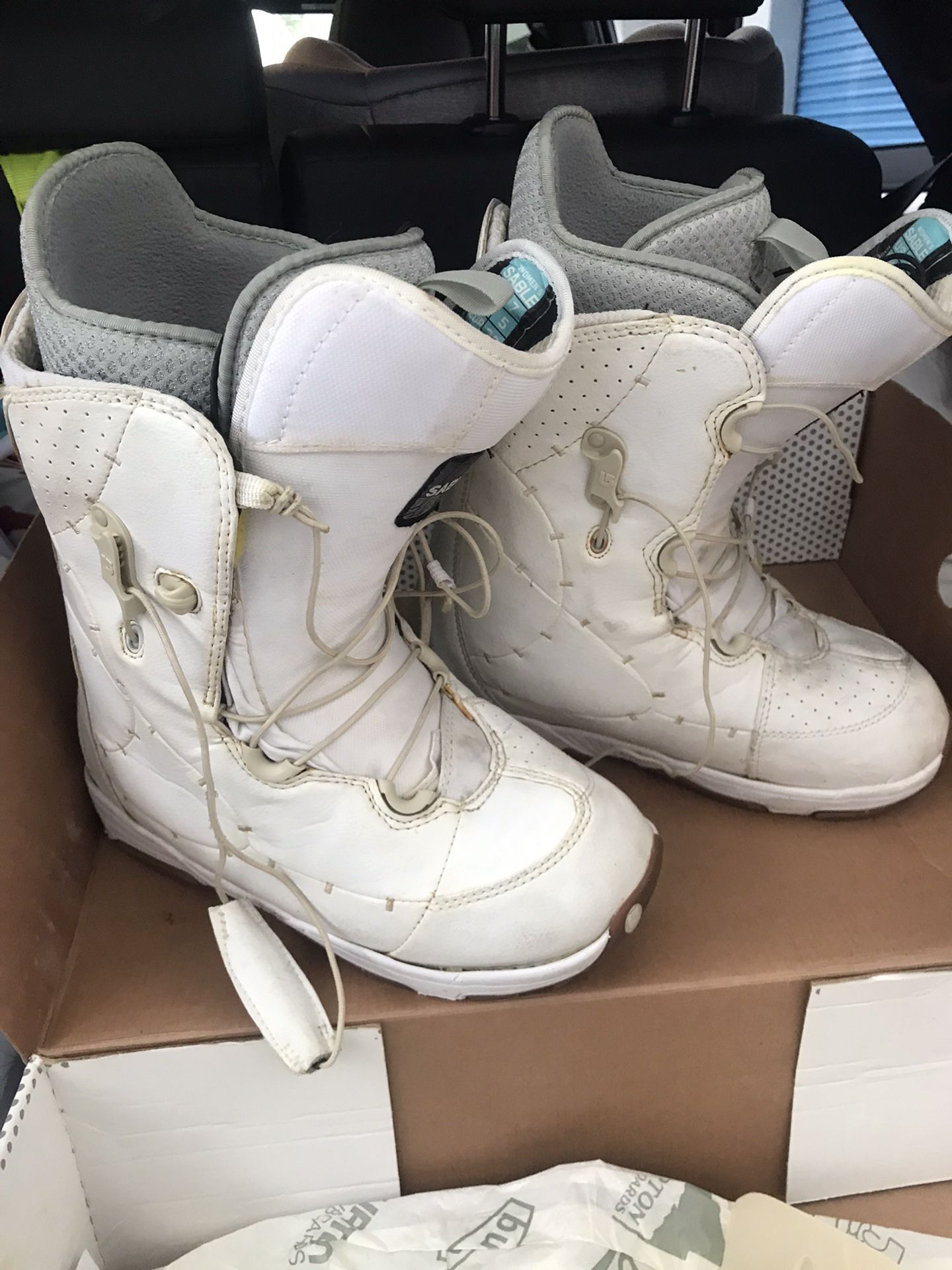 Snowboard boots. Women’s size 7