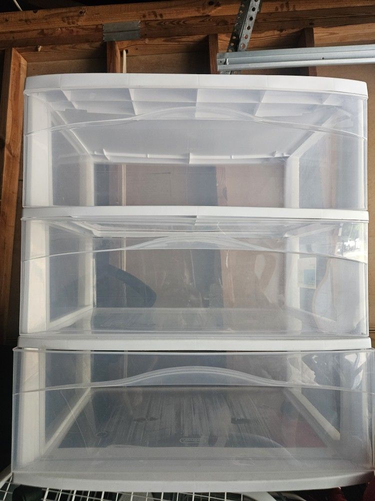 Plastic Furniture 3 Drawers