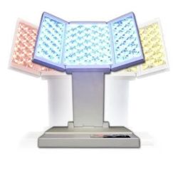 Tabletop Red Blue & Yellow Light Therapy Panel for Face & Neck