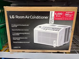 LG Window AC 6000 BTU LW6017R New Sealed in Box