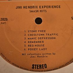 Jimi Hendricks "Experience" on Vinyl