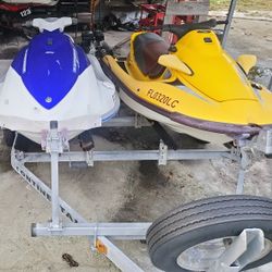 Double Jet Ski With Trailer