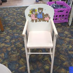 Doll/Teddy Bear High Chair