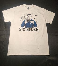 Horror Icons Six Seven Graphic T-Shirt