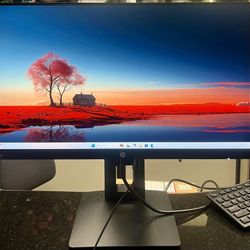 HP VH240a 23.8” FHD 1080p IPS LED Monitor Audio HDMI/ VGA