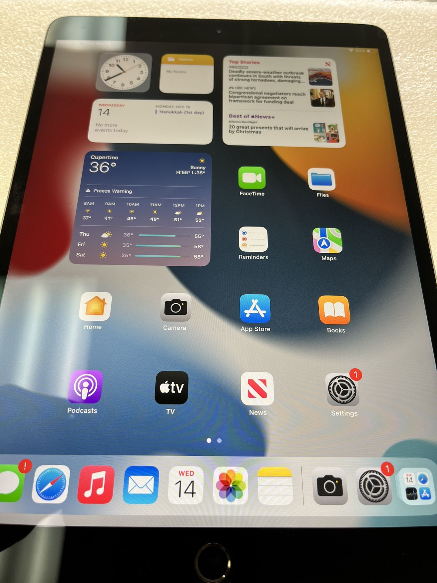 iPad Air 3 WiFi 64 GB Screen Size 10.2 Apple Pencil Compatible