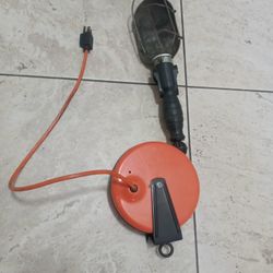 Vintage Retractable Electrical Light