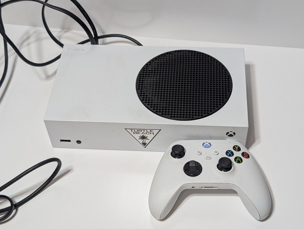 Microsoft Xbox Series S Console with Wireless Controller – All-Digital 512GB System