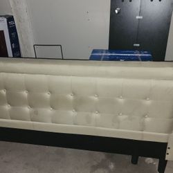 Shelf, King Size Bed Frame and Headboard, Desk