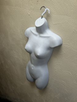 Durable plastic Mannequin / Dress Form with hanging Hook