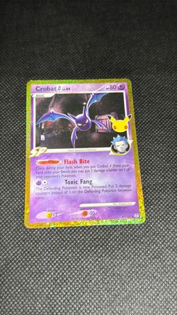 Classic Crobat G Holo Rare Pokémon Card 47/127
