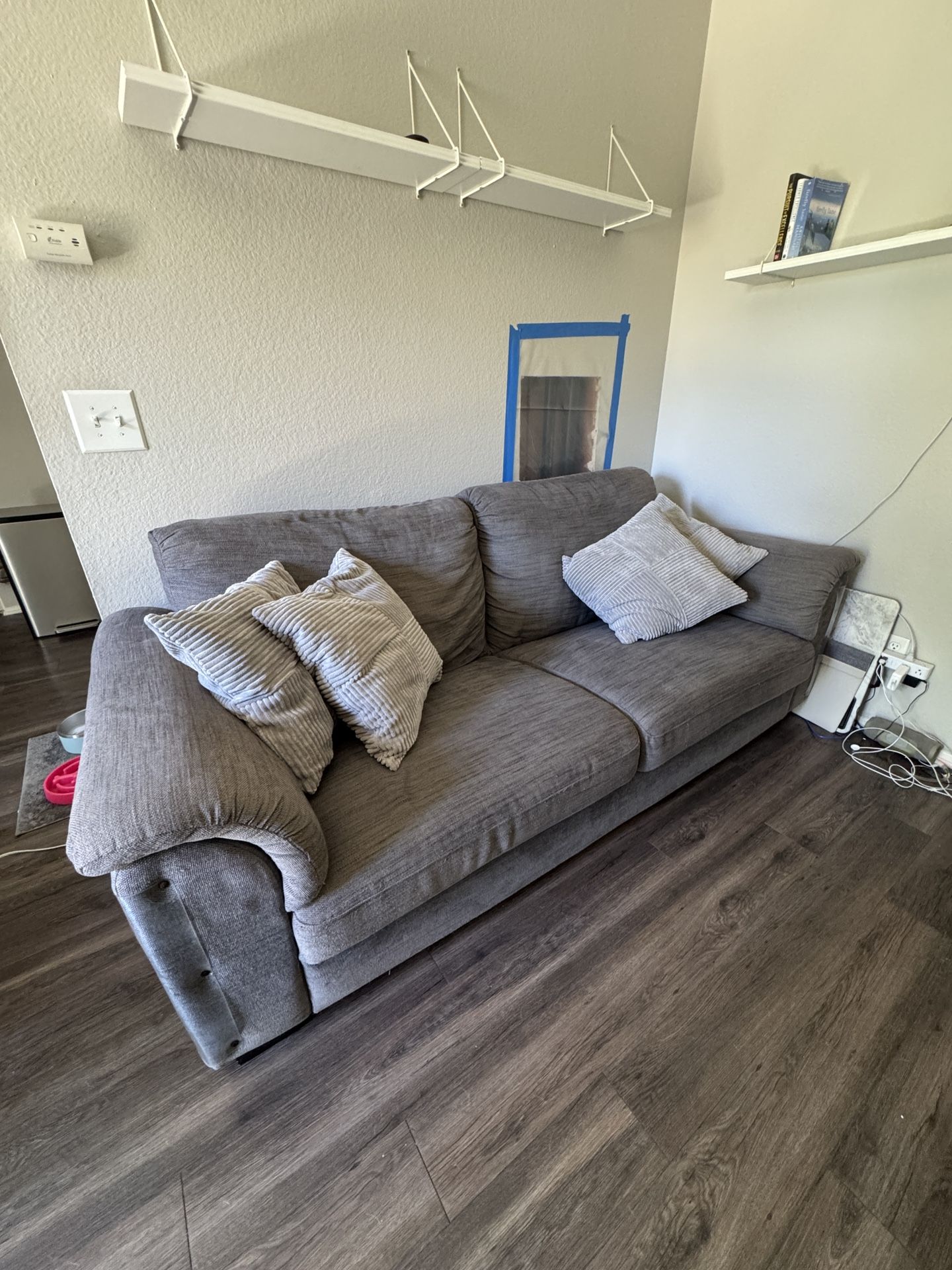 Grey couch - $125 OBO!