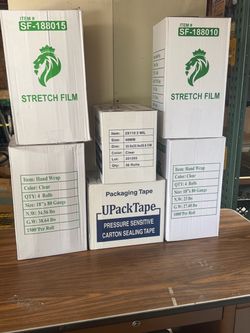 STRETCH WRAP / 2” SEALING TAPE