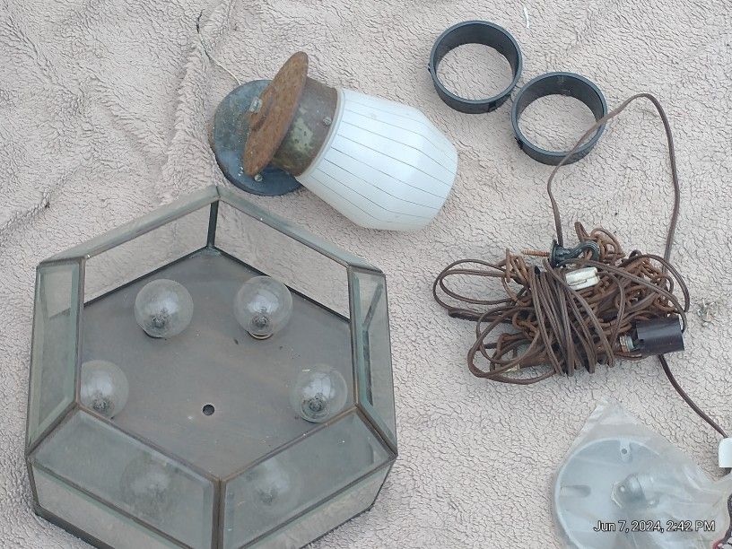 Miscellaneous Lights, Tire Chains, Nuts, Bolts, Brackets.