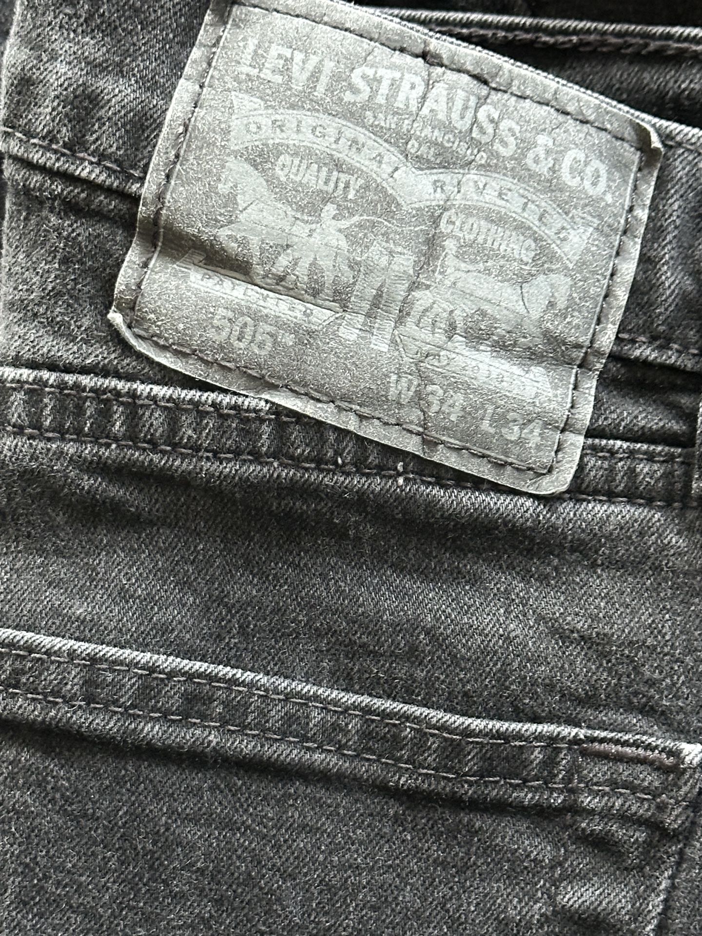 Men’s Levy’s 505 Jeans - Black