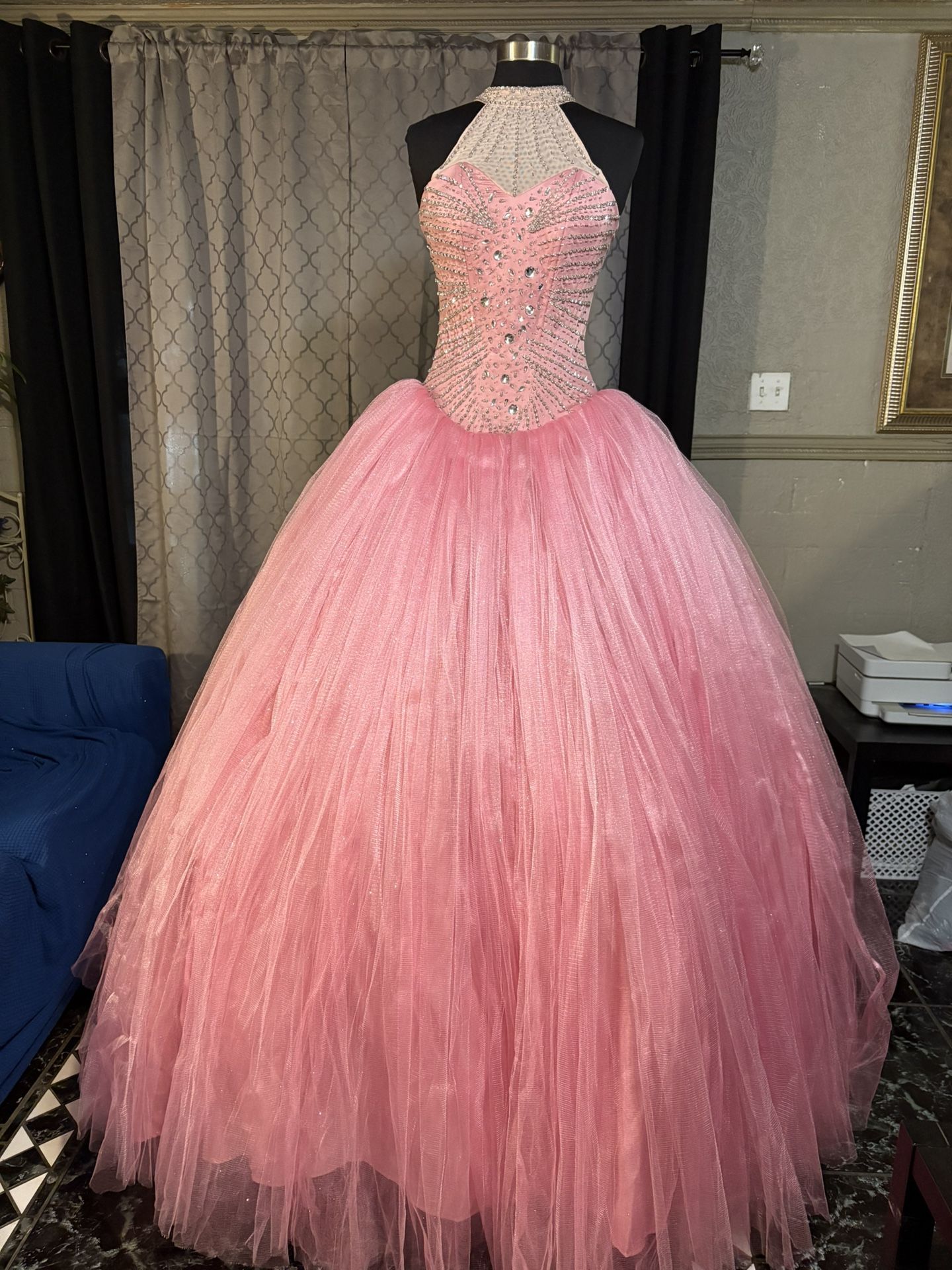 Homemade Quinceañera Dress