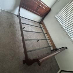 Wood Bed Frame 50$