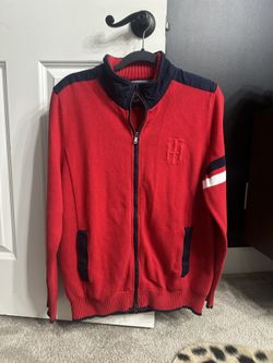 Vintage Men’s Tommy Hilfiger Zip Up Sweater❤️ 