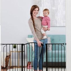 Regalo 58-Inch Home Accents Super Wide Walk Through Baby Gate,
