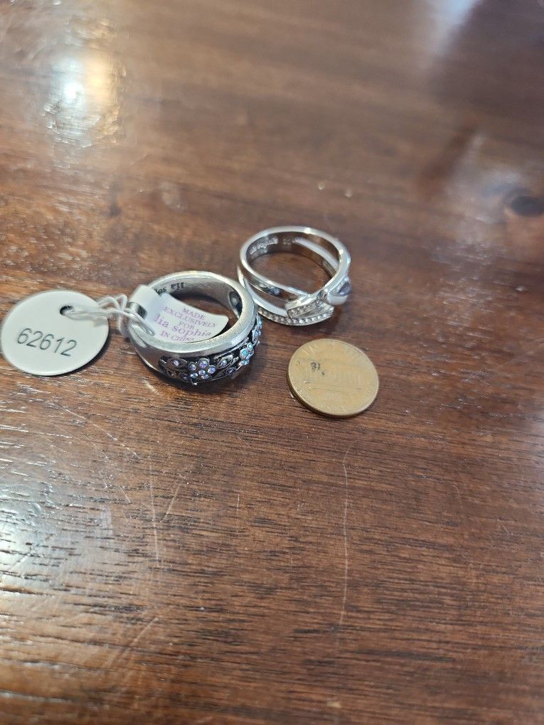 Lia Sophia Rings Size 11