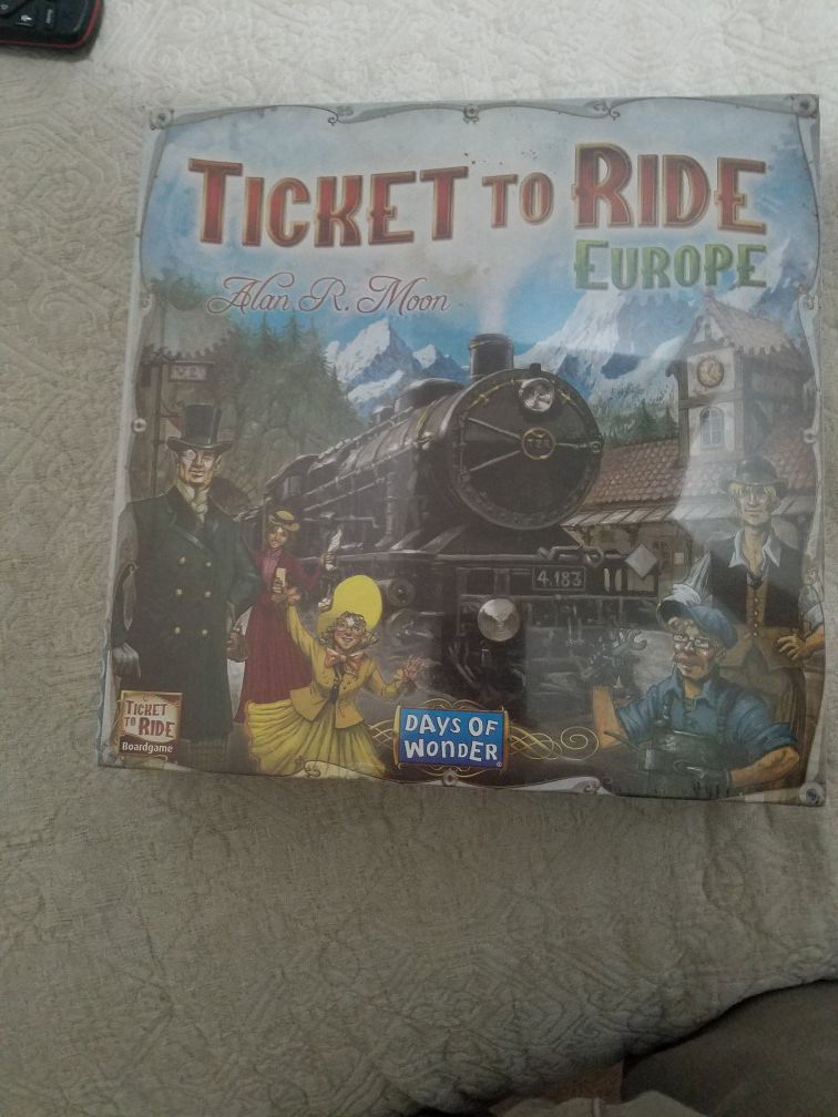 TICKET TO RIDE EUROPE (boardgame)