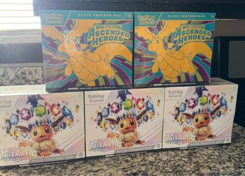 Pokemon Ascended Heroes & prismatic Etb
