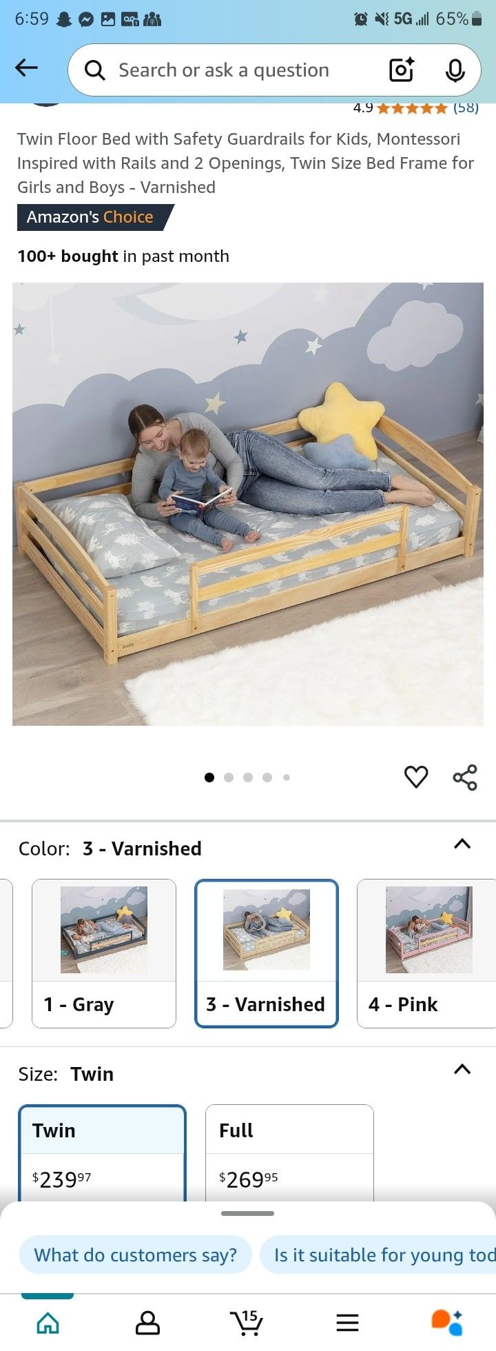 Twin Size Bed Frame