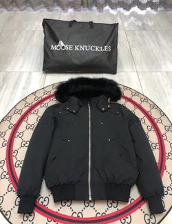 Moose Knuckles Black Jacket