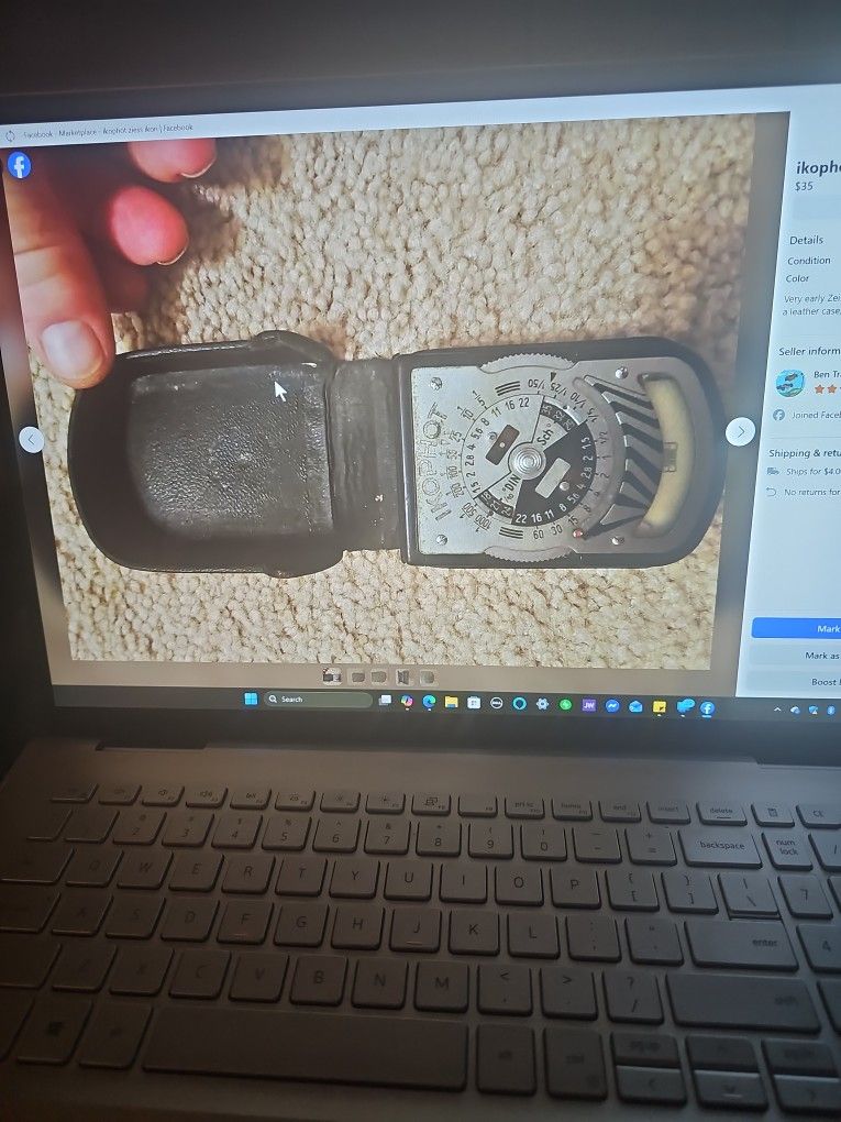 zeiss ikon ikophot exposure meter