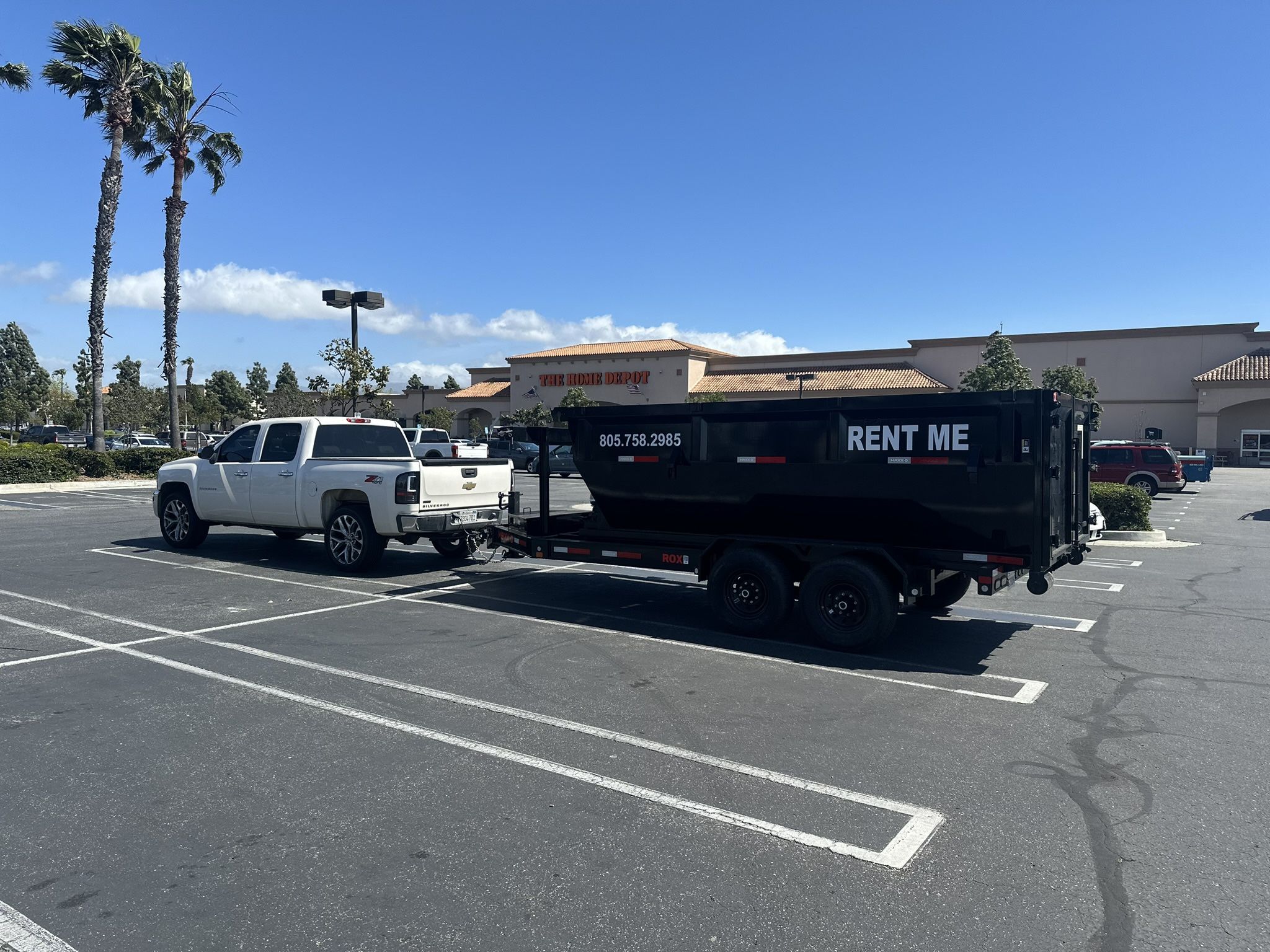 Roll Off Dump Trailer/bin