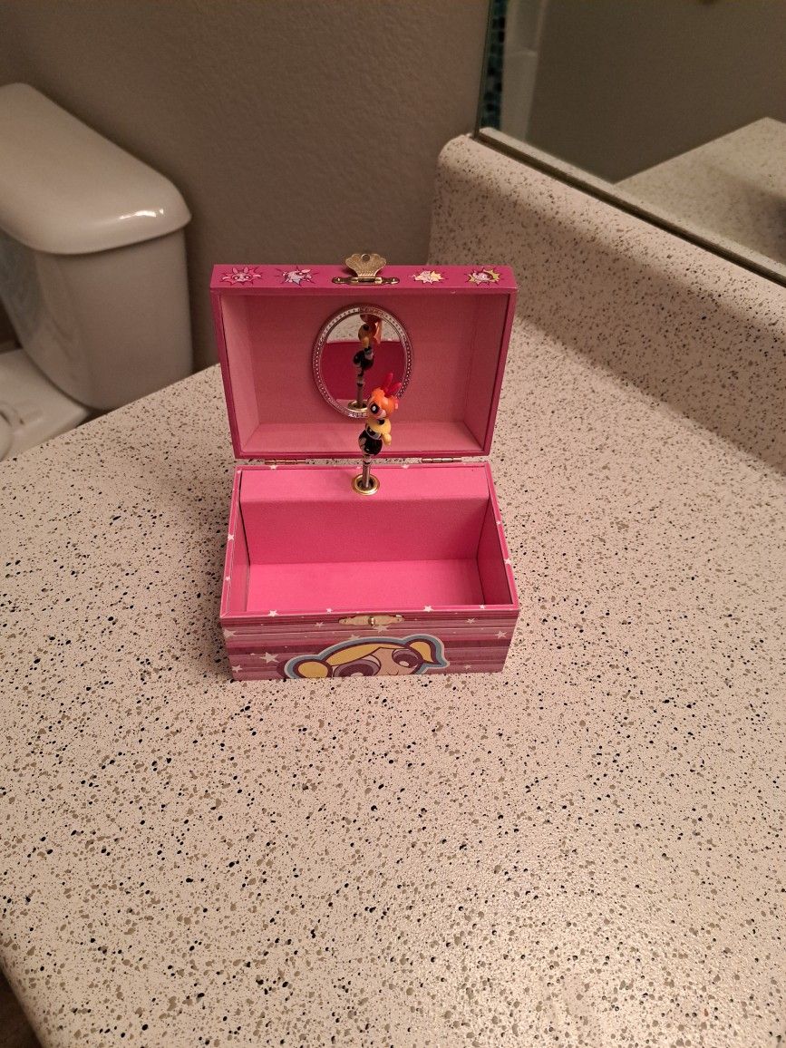 Powerpuff Girls Music Box Jewelry Box